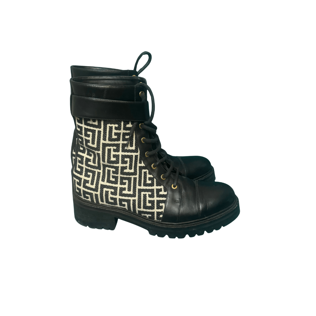 Balmain - Bottes en Cuir - Gwlad boutique