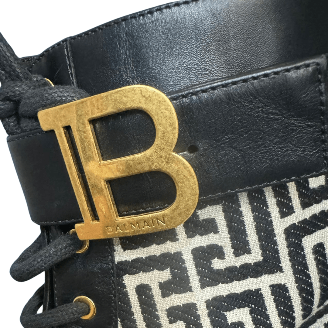 Balmain - Bottes en Cuir - Gwlad boutique