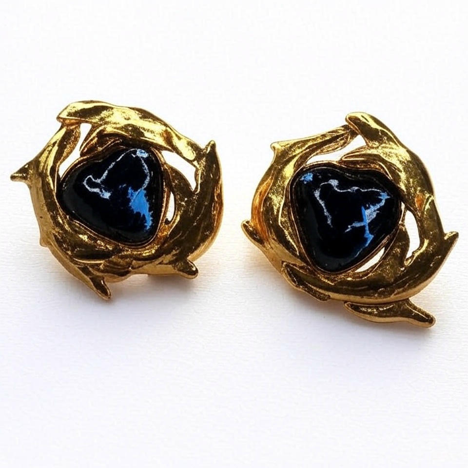 Boucles d'oreilles Yves Saint Laurent