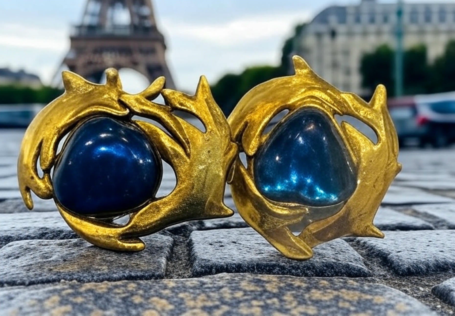 Boucles d'oreilles Yves Saint Laurent