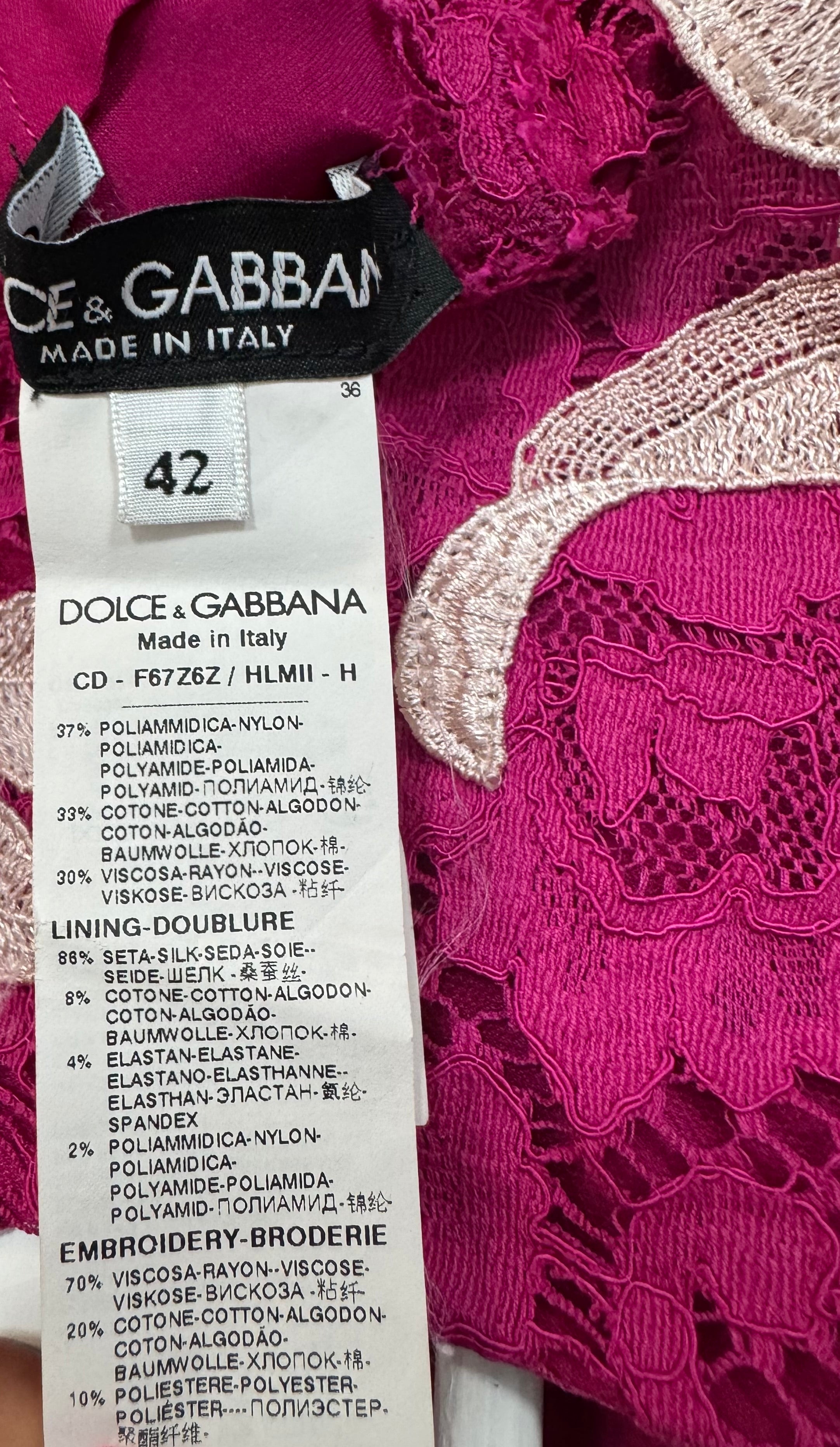 Robe Dolce Gabbana taille 42